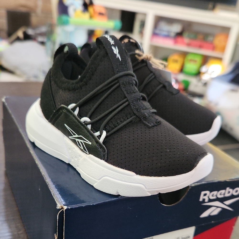 Reebok Kids Black Sneakers